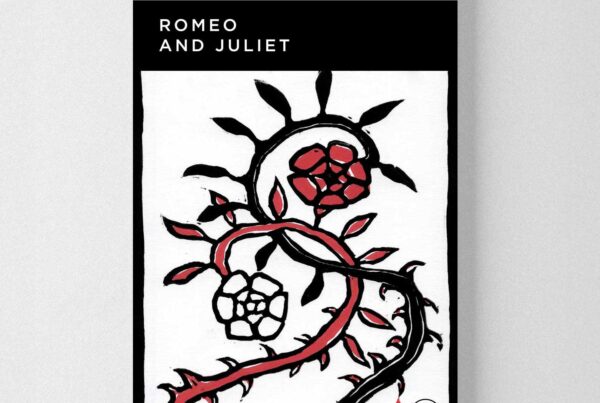 Book Cover Design - William Shakespeare - Romeo And Juliet - Book Cover Design by Shadric Toop