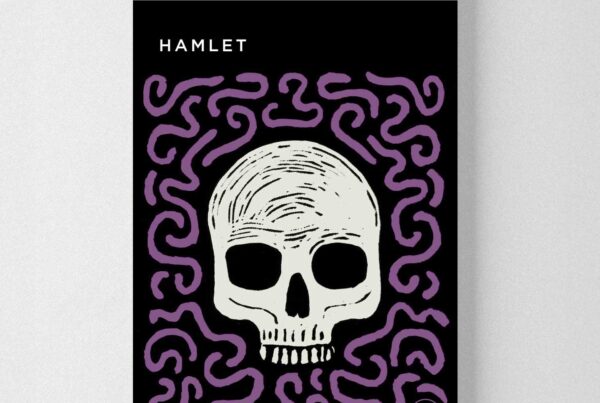 Book Cover Design - William Shakespeare - Hamlet - Book Cover Design by Shadric Toop
